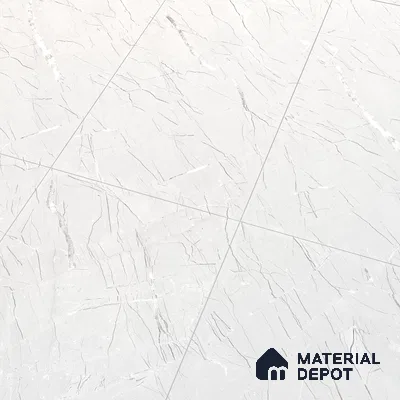 Carving Wall & Floor Tile Misty Grey | TL 00361 | 4 ft x 2 ft Size | Matte Finish Vitrified Wall & Floor Tile - 9 mm Thick | Ideal For Living Room, Bedroom, Bathroom (Sample)