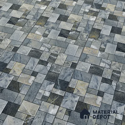 Elevation Wall Tile TL 00075 Moonstone 2 ft x 1 ft Punch Matte Finish Vitrified Tile - 9 mm | Suitable For Feature Wall, Boundary Wall, Balcony, Outdoor