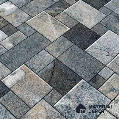 Elevation Wall Tile TL 00075 Moonstone 2 ft x 1 ft Punch Matte Finish Vitrified Tile - 9 mm | Suitable For Feature Wall, Boundary Wall, Balcony, Outdoor
