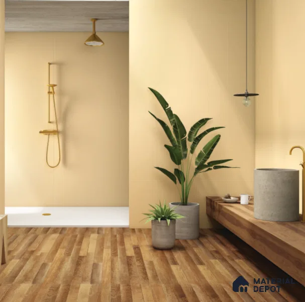 TL 04248 B Amber Matte Finish 1200x600 mm Full Body Vitrified Wall & Floor Tile - 9 mm