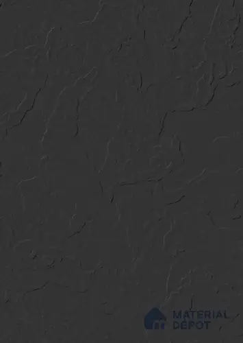 TL 04221 C Jet Black Cloud Finish 1200x600 mm Full Body Vitrified Wall & Floor Tile - 9 mm