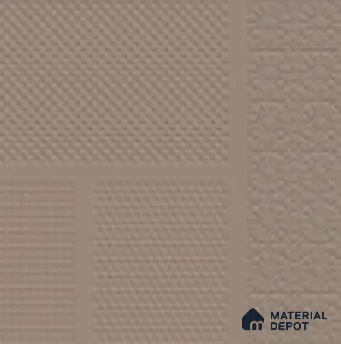 TL 04233 Mushroom Punch Matte Finish 600x600 mm Full Body Vitrified Wall & Floor Tile - 9 mm (Random 4)