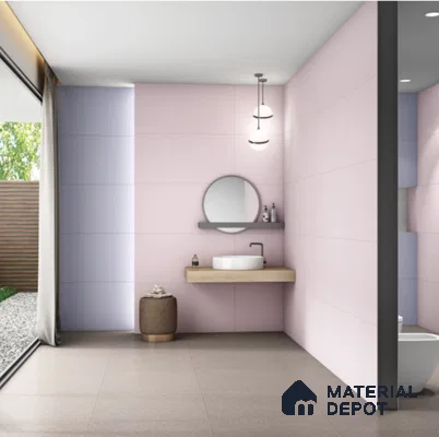 TL 04251 B Wine Matte Finish 1200x600 mm Full Body Vitrified Wall & Floor Tile - 9 mm