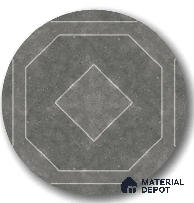 TL 03386 D Myst Grey 400 x 400 mm Matte Finish Anti Slip Vitrified Parking Floor Tile - 12 mm | Pattern Alignment May Vary | 2-3 mm Spacer is Mandatory (Sample)