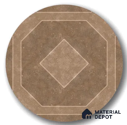 TL 03386 E Myst Oyester 400 x 400 mm Matte Finish Anti Slip Vitrified Parking Floor Tile - 12 mm | Pattern Alignment May Vary | 2-3 mm Spacer is Mandatory