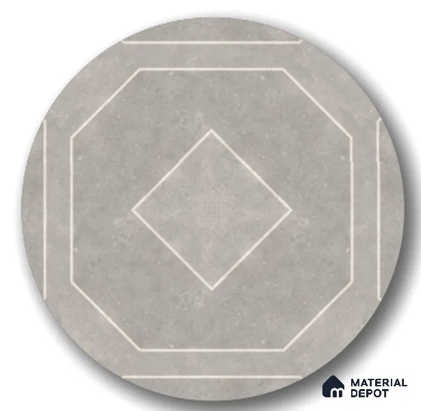 TL 03386 H Myst Silver 400 x 400 mm Matte Finish Anti Slip Vitrified Parking Floor Tile - 12 mm | Pattern Alignment May Vary | 2-3 mm Spacer is Mandatory (Sample)