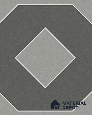 TL 03386 B Myst Smokey 400 x 400 mm Matte Finish Anti Slip Vitrified Parking Floor Tile - 12 mm | Pattern Alignment May Vary | 2-3 mm Spacer is Mandatory