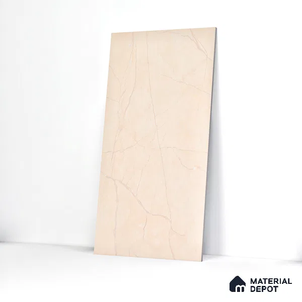 Carving Wall & Floor Tile Orchard Pink | TL 01071 | 4 ft x 2 ft Size | Matte Finish Vitrified Tile - 9 mm Thick | Ideal For Living Room, Bedroom, Bathroom (Sample)