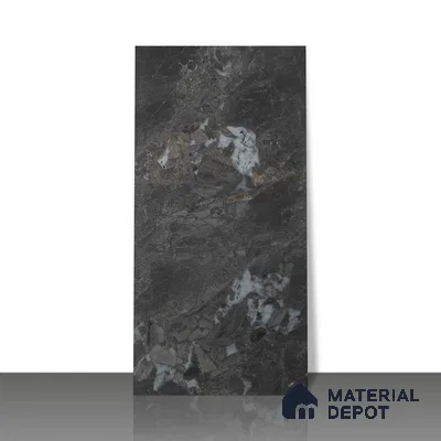 Endless Marble Floor & Wall Tile | TL 01079 Snow White | 4 ft x 2 ft Glossy Finish Vitrified Tile - 9 mm | Suitable For Living Room, Bedroom, Dining Area
