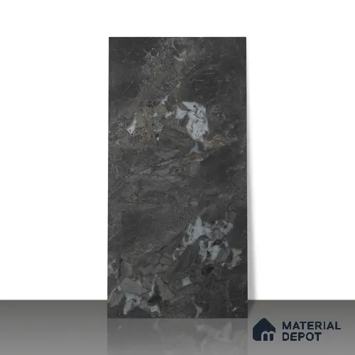 Endless Marble Floor & Wall Tile | TL 01079 Snow White | 4 ft x 2 ft Glossy Finish Vitrified Tile - 9 mm | Suitable For Living Room, Bedroom, Dining Area