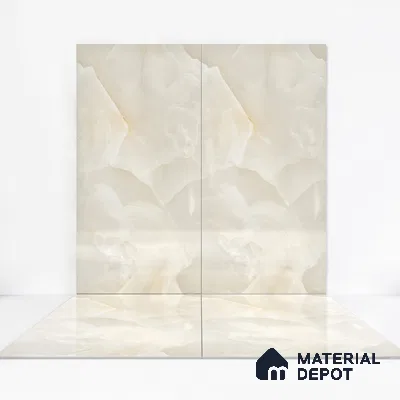 Endless Floor & Wall Vitrified Tile Cloud Onyx 4 ft x 2 ft | TL 01080 Glossy Finish - 9 mm | Suitable for Living Room, Bedroom (Sample)