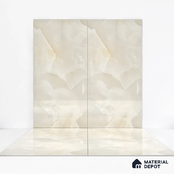 Endless Floor & Wall Vitrified Tile Cloud Onyx 4 ft x 2 ft | TL 01080 Glossy Finish - 9 mm | Suitable for Living Room, Bedroom (Sample)