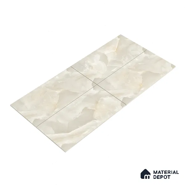 Endless Floor & Wall Vitrified Tile Cloud Onyx 4 ft x 2 ft | TL 01080 Glossy Finish - 9 mm | Suitable for Living Room, Bedroom (Sample)