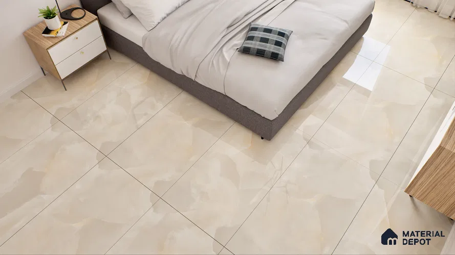 Endless Floor & Wall Vitrified Tile Cloud Onyx 4 ft x 2 ft | TL 01080 Glossy Finish - 9 mm | Suitable for Living Room, Bedroom