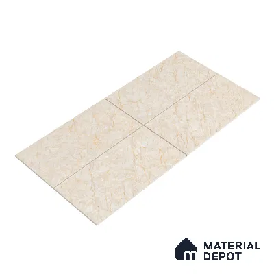 Carving Wall & Floor Tile Passive Beige | TL 01186 | 4 ft x 2 ft Size | Matte Finish Vitrified Tile - 9 mm Thick | Suitable For Living Room, Bedroom, Bathroom