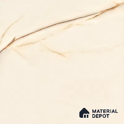 Endless Floor & Wall Tile TL 02946 Pastel Cream 1600 x 800 mm Glossy Finish Vitrified Tile - 9 mm | Suitable For Living Room, Bedroom (Sample)