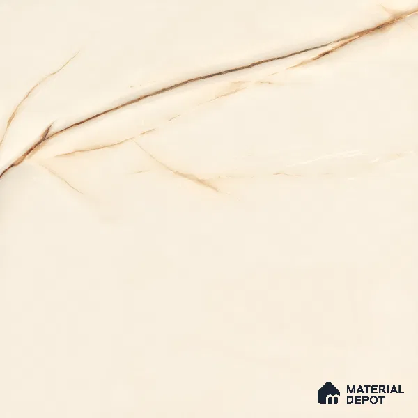 Endless Floor & Wall Tile TL 02946 Pastel Cream 1600 x 800 mm Glossy Finish Vitrified Tile - 9 mm | Suitable For Living Room, Bedroom (Sample)