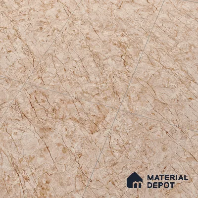 Carving Wall & Floor Tile Penny Brown | TL 01185 | 4 ft x 2 ft Size | Matte Finish Vitrified Tile - 9 mm Thick | Suitable For Living Room, Bedroom, Bathroom (Sample)