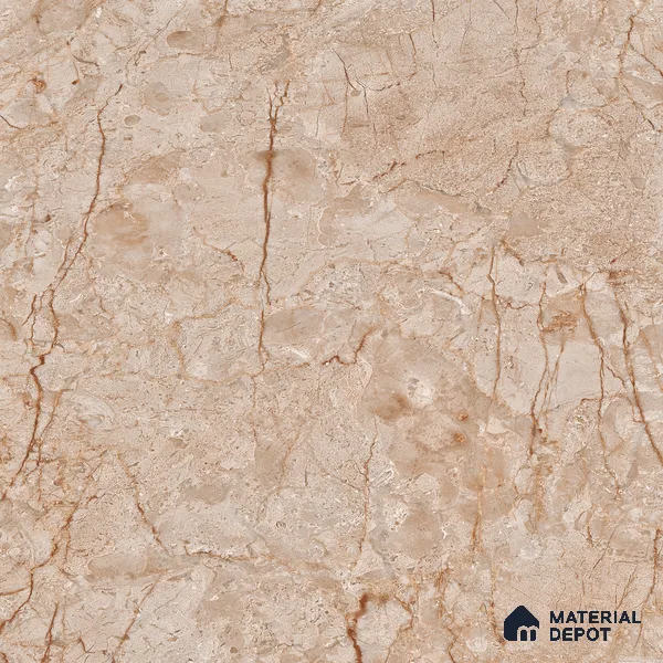 Carving Wall & Floor Tile Penny Brown | TL 01185 | 4 ft x 2 ft Size | Matte Finish Vitrified Tile - 9 mm Thick | Suitable For Living Room, Bedroom, Bathroom (Sample)