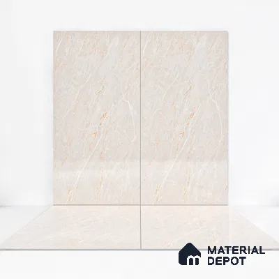 Endless Floor & Wall Vitrified Tile Peppery Grey 4 ft x 2 ft | TL 01089 Glossy Finish - 9 mm | Suitable for Living Room, Bedroom (Sample)