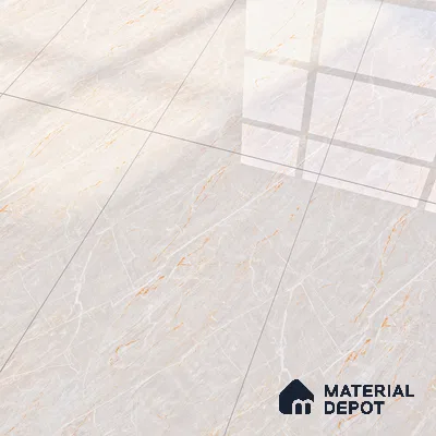 Endless Floor & Wall Vitrified Tile Peppery Grey 4 ft x 2 ft | TL 01089 Glossy Finish - 9 mm | Suitable for Living Room, Bedroom (Sample)