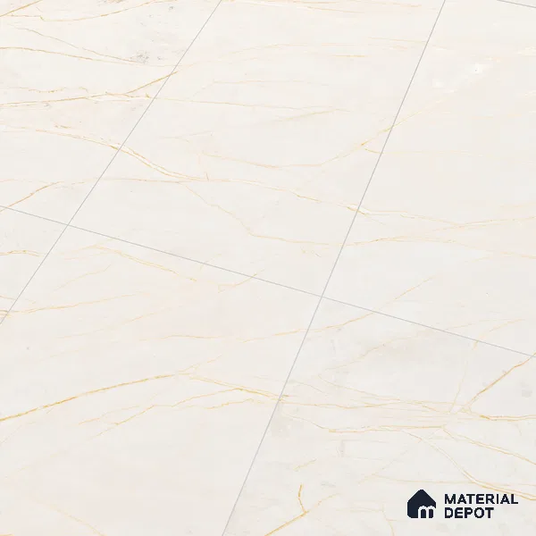 Carving Wall & Floor Tile Bever Light | TL 01069 | 4 ft x 2 ft Size | Matte Finish Vitrified Tile - 9 mm Thick | Perfect For Living Room, Bedroom, Bathroom (Sample)