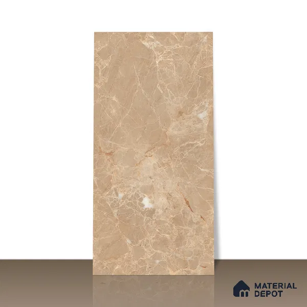 Endless Floor & Wall Vitrified Tile Purity Ivory 4 ft x 2 ft | TL 01075 Glossy Finish - 9 mm | Suitable for Living Room, Bedroom (Sample)