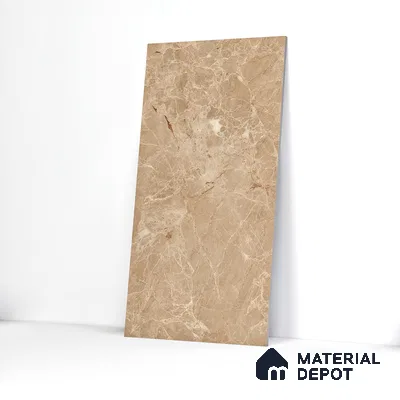 Endless Floor & Wall Vitrified Tile Purity Ivory 4 ft x 2 ft | TL 01075 Glossy Finish - 9 mm | Suitable for Living Room, Bedroom (Sample)