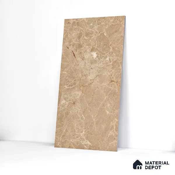 Endless Floor & Wall Vitrified Tile Purity Ivory 4 ft x 2 ft | TL 01075 Glossy Finish - 9 mm | Suitable for Living Room, Bedroom (Sample)