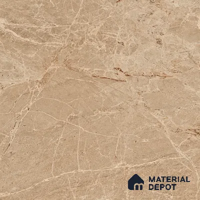 Endless Floor & Wall Vitrified Tile Purity Ivory 4 ft x 2 ft | TL 01075 Glossy Finish - 9 mm | Suitable for Living Room, Bedroom (Sample)