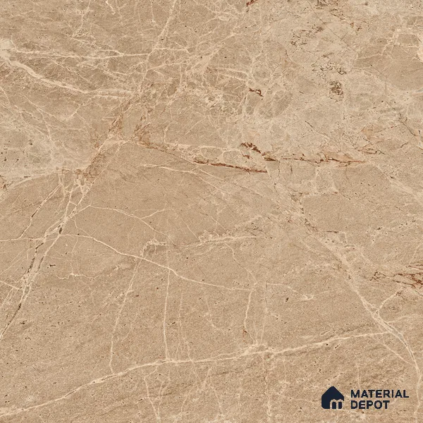 Endless Floor & Wall Vitrified Tile Purity Ivory 4 ft x 2 ft | TL 01075 Glossy Finish - 9 mm | Suitable for Living Room, Bedroom (Sample)