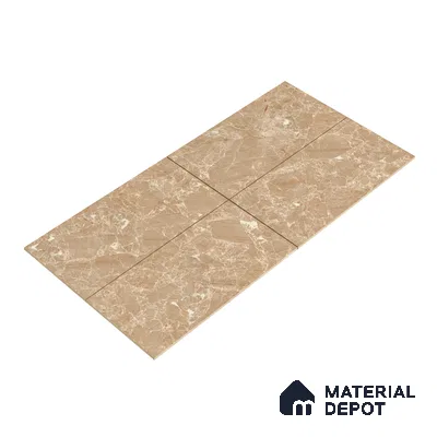 Endless Floor & Wall Vitrified Tile Purity Ivory 4 ft x 2 ft | TL 01075 Glossy Finish - 9 mm | Suitable for Living Room, Bedroom (Sample)