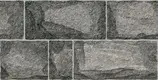 Elevation Wall Tile TL 00067 A Slate Black 2 ft x 1 ft Punch Matte Finish Vitrified Tile - 9 mm | Suitable For Feature Wall, Boundary Wall, Balcony, Outdoor | Image 02