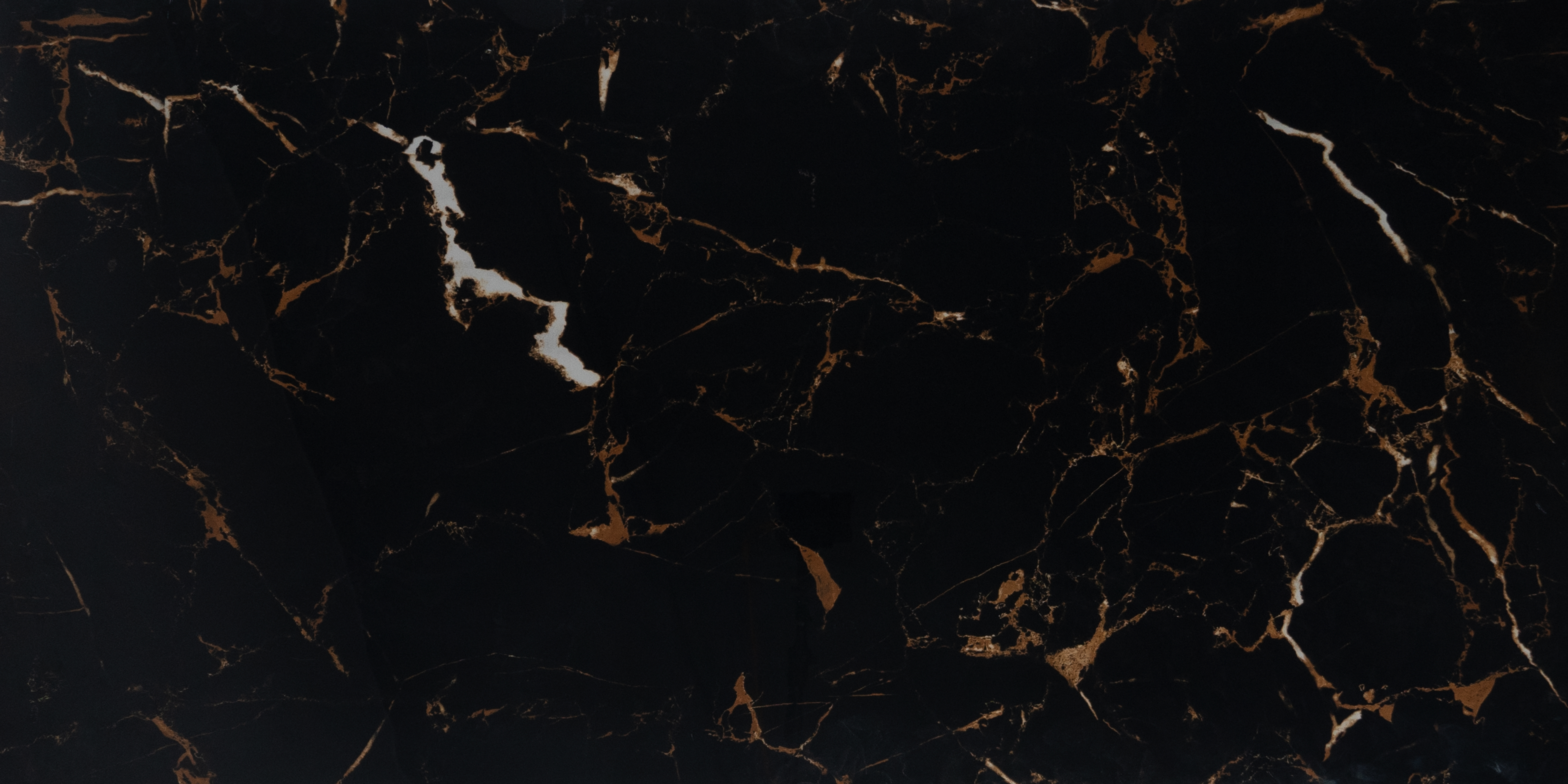 Endless Wall & Floor Vitrified Tile Space Black 4 ft x 2 ft | TL 01196 High Gloss Finish Tile - 9 mm | Suitable for Living Room, Bedroom