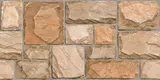 Elevation Wall Tile TL 00085 A Terra Brown 2 ft x 1 ft Punch Matte Finish Vitrified Tile - 9 mm | Ideal For Modern Facades, Outdoor Cladding, Feature Wall | Image 02
