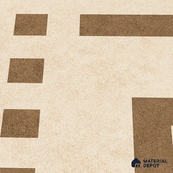 Parking Floor Tile TL 03385 B Tetris Sunshine16 x 16 inch Anti Slip Matte Finish Heavy Duty Vitrified Tile - 12 mm | Suitable For Garage, Driveway, Terrace | Pattern Alignment May Vary | 2-3 mm Spacer is Mandatory