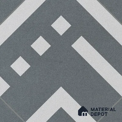 Parking Floor Tile TL 03385 F Tetris Grape 16 x 16 inch Anti Slip Matte Finish Heavy Duty Vitrified Tile - 12 mm | Suitable For Garage, Driveway, Terrace | Pattern Alignment May Vary | 2-3 mm Spacer is Mandatory