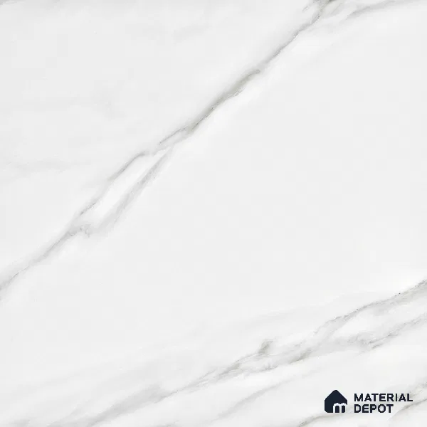 Endless Floor & Wall Vitrified Tile Statuario Venus White 4 ft x 2 ft | TL 01187 Glossy Finish - 9 mm | Suitable for Living Room, Bedroom (Sample)