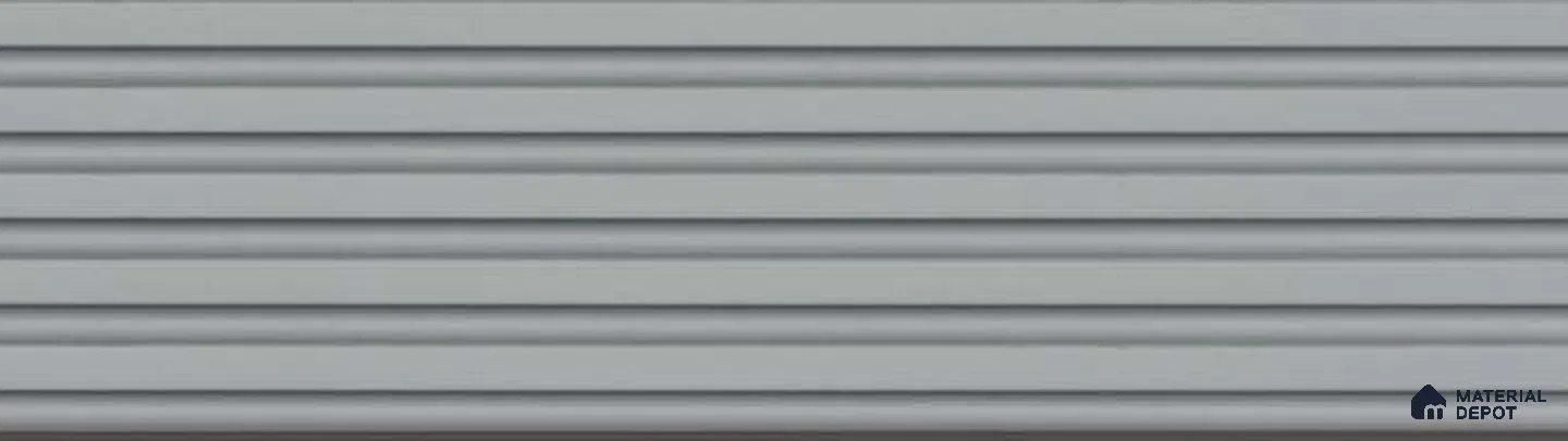 Grey Plain Colour Louver PN 03180 8 ft x 4.9 inch Charcoal Panel - 8 mm | Suitable for Feature Wall, TV Unit & Living Room | Width is Subjected to 5% Variation