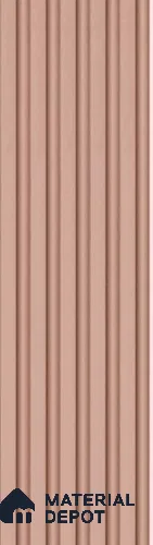 Beige Plain Colour Louver PN 03184 8 ft x 4.9 inch Charcoal Panel - 8 mm | Suitable for Feature Wall, TV Unit & Living Room | Width is Subjected to 5% Variation