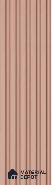 Beige Plain Colour Louver PN 03184 8 ft x 4.9 inch Charcoal Panel - 8 mm | Suitable for Feature Wall, TV Unit & Living Room | Width is Subjected to 5% Variation
