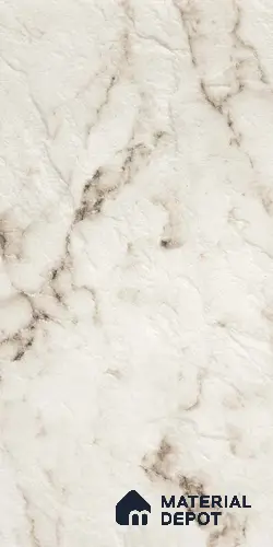 White Marble Look PVC Decorative Wall Panel PN 03307 8 ft x 2 ft - 1 mm | Suitable for Feature Wall, TV Unit & Living Room | Width is Subjected to 5% Variation