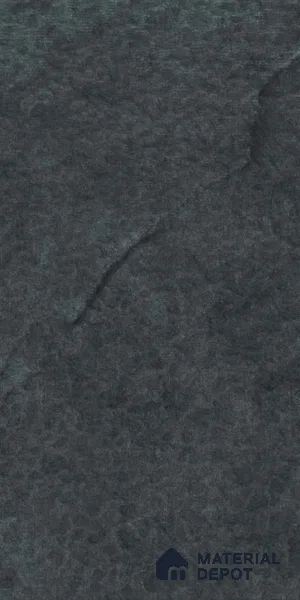 Black Stone Look PVC Decorative Wall Panel PN 03309 8 ft x 2 ft - 1 mm | Suitable for Feature Wall, TV Unit & Living Room | Width is Subjected to 5% Variation