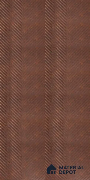 Brown Metallic Look PVC Decorative Wall Panel PN 03316 8 ft x 2 ft - 1 mm | Suitable for Feature Wall, TV Unit & Living Room | Width is Subjected to 5% Variation
