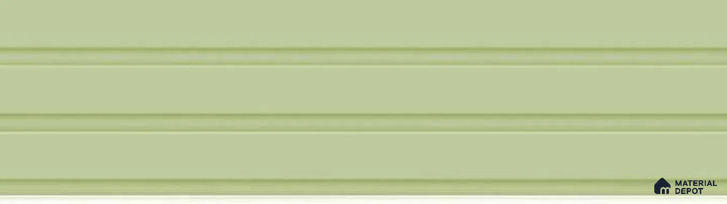 Green Plain Colour Louver PN 03194 8 ft x 4.9 inch Charcoal Panel - 8 mm | Suitable for Feature Wall, TV Unit & Living Room | Width is Subjected to 5% Variation