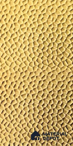 Gold Metallic Look PVC Decorative Wall Panel PN 03320 8 ft x 2 ft - 1 mm | Suitable for Feature Wall, TV Unit & Living Room | Width is Subjected to 5% Variation