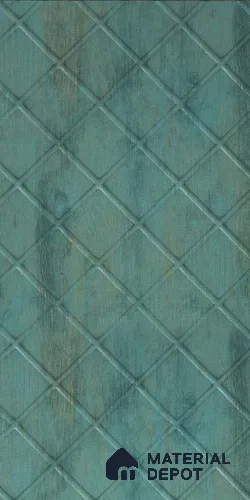 Green Patterned look PN 03323 PVC Louver/Panel | 8 ft x 2 ft | 1 mm | Width is Subjected to 5% Variation