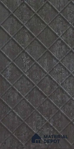 Grey Patterned Look PVC Decorative Wall Panel PN 03324 8 ft x 2 ft - 1 mm | Suitable for Feature Wall, TV Unit & Living Room | Width is Subjected to 5% Variation