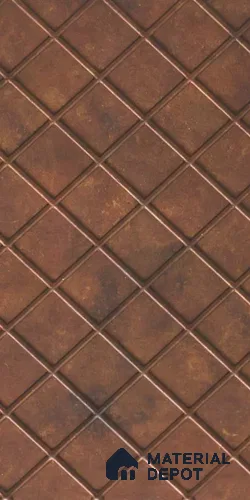 Brown Patterned Look PVC Decorative Wall Panel PN 03325 8 ft x 2 ft - 1 mm | Suitable for Feature Wall, TV Unit & Living Room | Width is Subjected to 5% Variation
