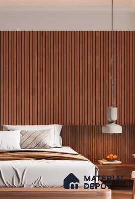 Multi Colour Patterned Look PN 03199 8 ft x 4.9 inch Charcoal Panel - 8 mm | Suitable for Feature Wall, TV Unit & Living Room | Width is Subjected to 5% Variation